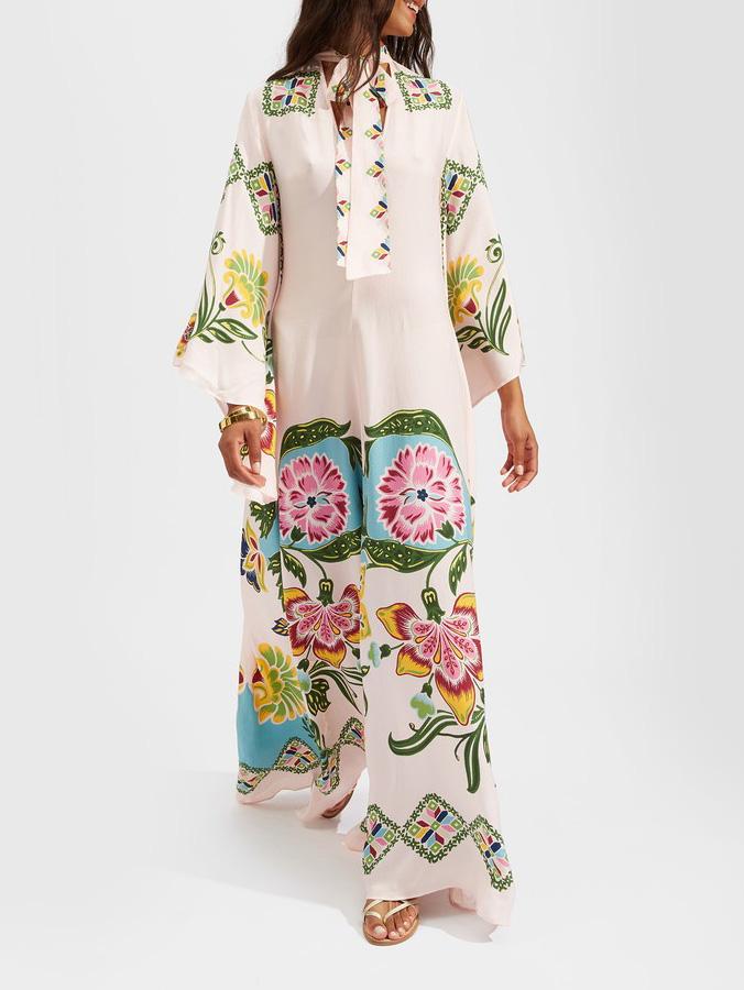 Noelle | Women's Long Sleeve Floral Maxi Dress 3