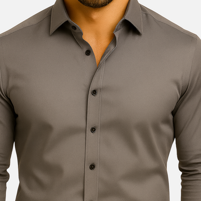 Stretch Shirt – Smart Long Sleeve Business Shirt